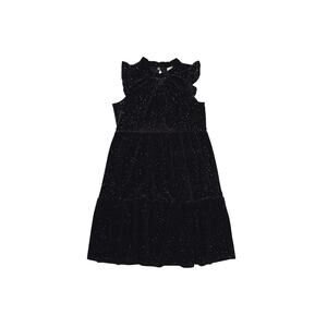 Crewcuts Girls Black Velvet Sparkle Dress